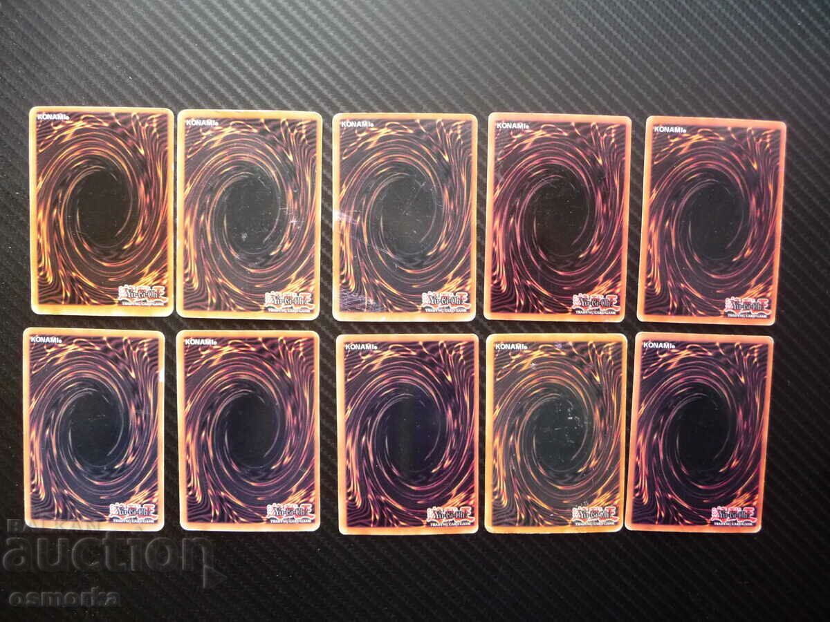 19 Yu Gi Oh карти за игра или колекция Ю ги О 10 бр. фенове с цена 5.00 лв. | € 2.56 19 Yu Gi Oh карти за игра или колекция Ю ги О 10 бр. фенове с цена 5.00 лв. | € 2.56
