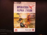 Operation Alpha Zylon CD-ROM Fast-paced action computer game