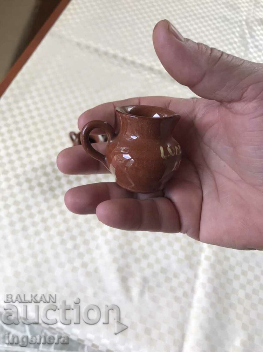 CERAMIC TROJAN CUPS NEW 6 PCS. SERVICE KIT - 5 CERAMIC TROJAN CUPS NEW 6 PCS. SERVICE KIT - 5