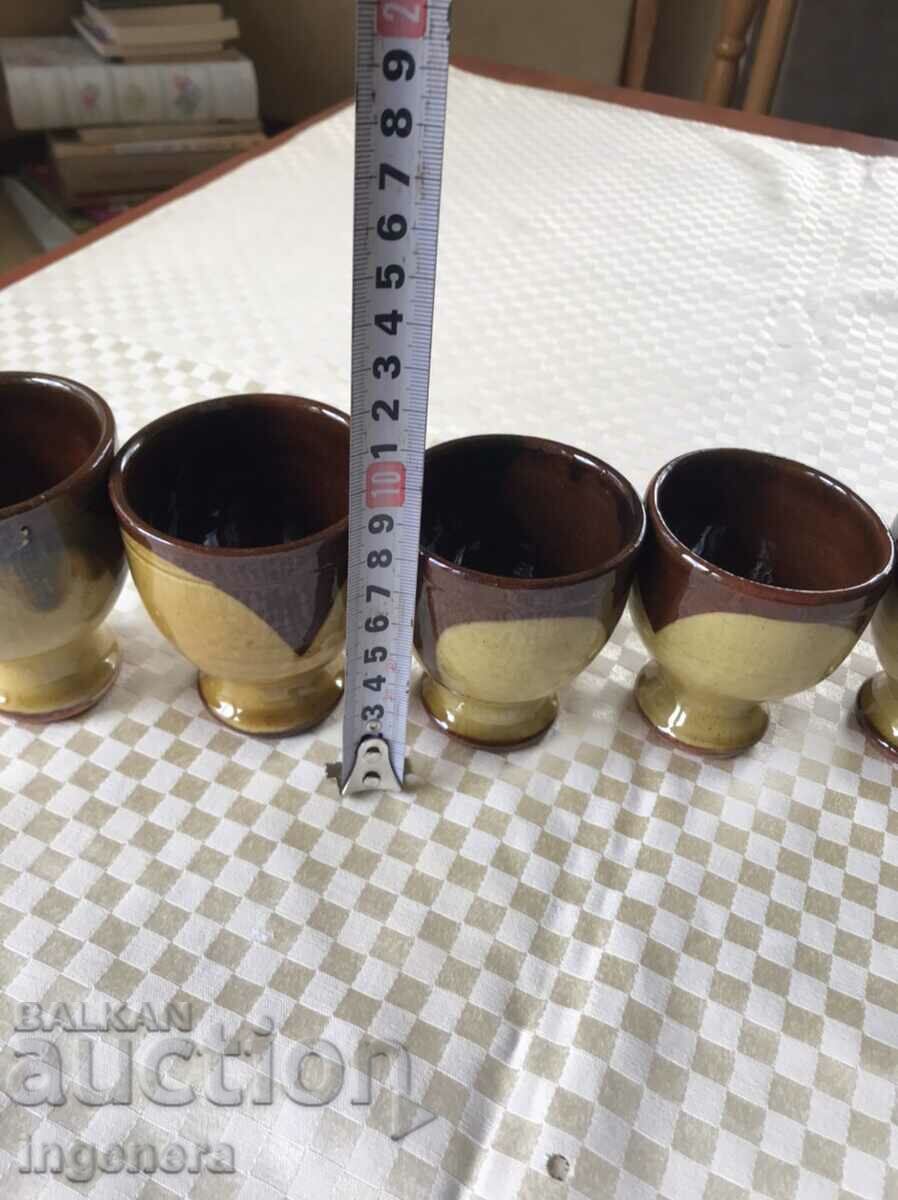 CERAMIC TROJAN CUP NEW-6 PCS. with price 12.00 BGN | € 6.14 CERAMIC TROJAN CUP NEW-6 PCS. with price 12.00 BGN | € 6.14