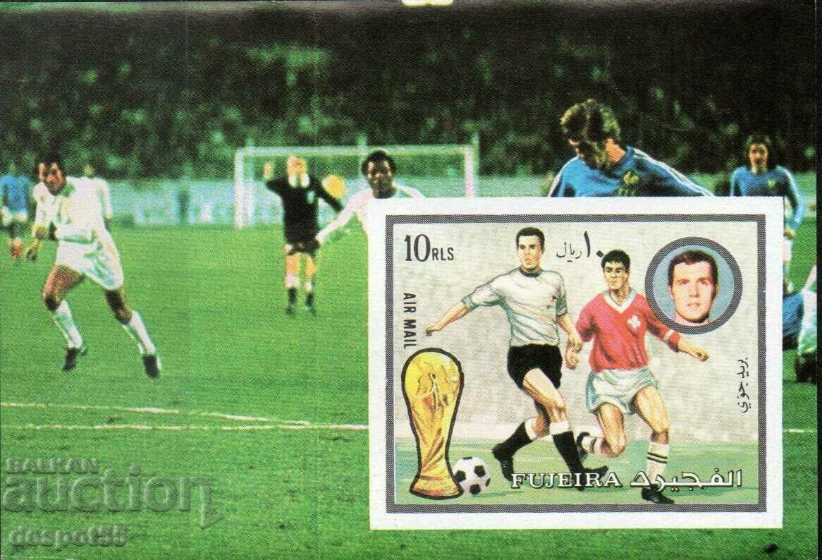 1972 Fujairah. World Cup in football - Zap. Germany. Block