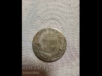 5 Lire Italy 1878