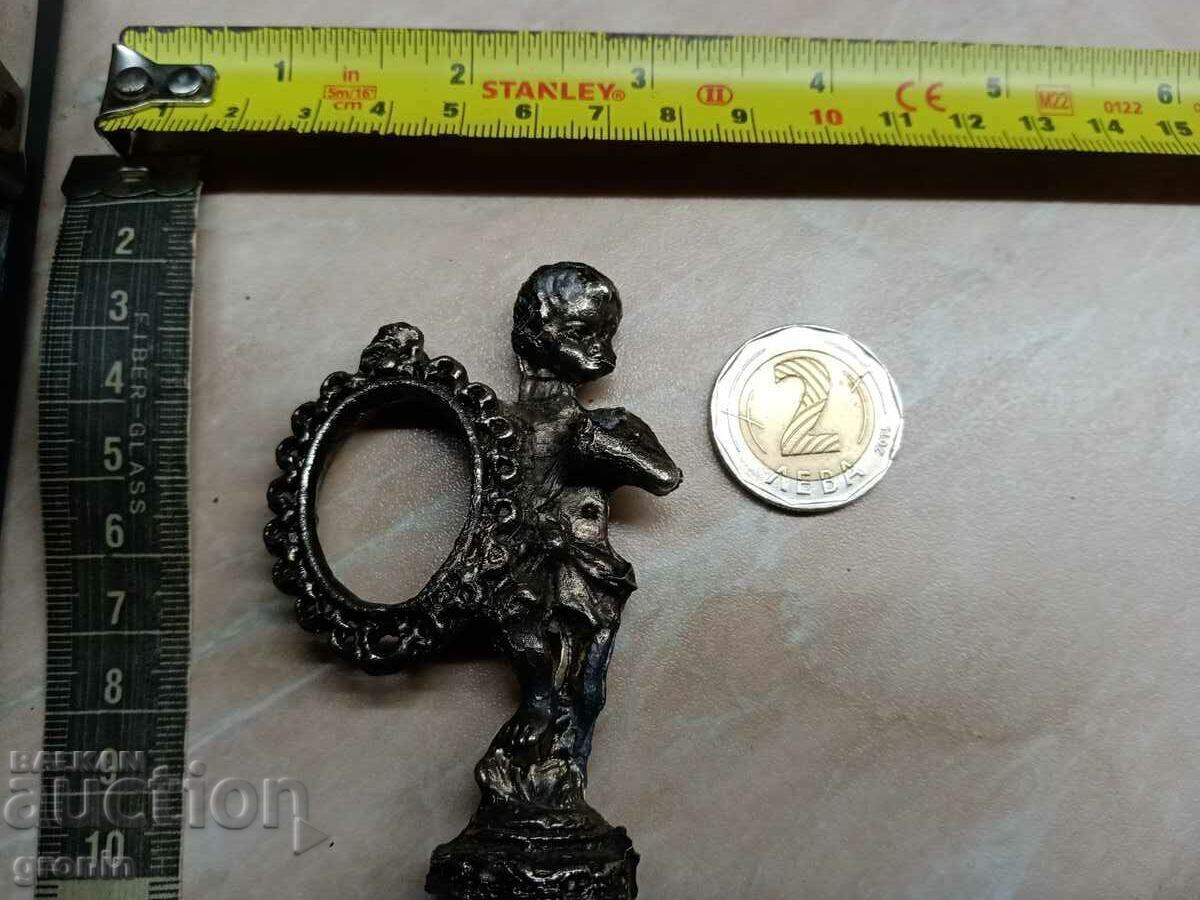 Delivery of Figure, photo frame, child, vintage, miniature, Delivery of Figure, photo frame, child, vintage, miniature,