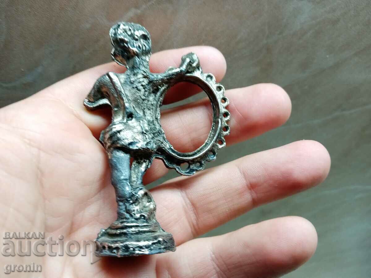 Фигура,рамка за снимка,дете,винтидж,миниатюра, - 5
