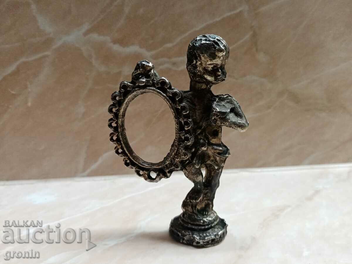 Figure, photo frame, child, vintage, miniature, - 7 Figure, photo frame, child, vintage, miniature, - 7