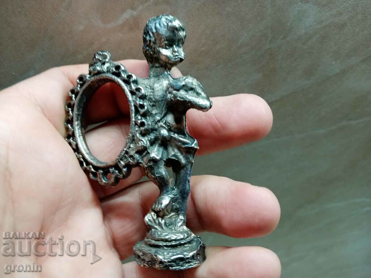 Figure, photo frame, child, vintage, miniature, Figure, photo frame, child, vintage, miniature,