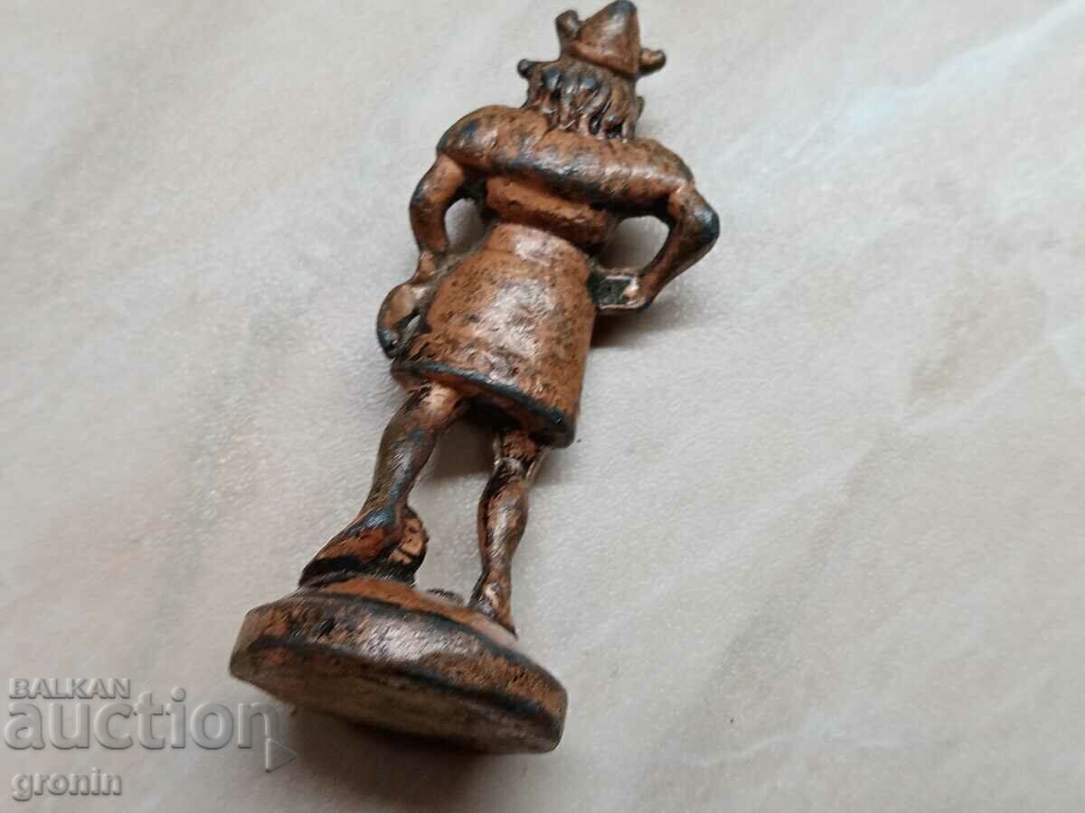 Viking, războinic, figură, retro, sabie, cască, jucărie, șah, - 5
