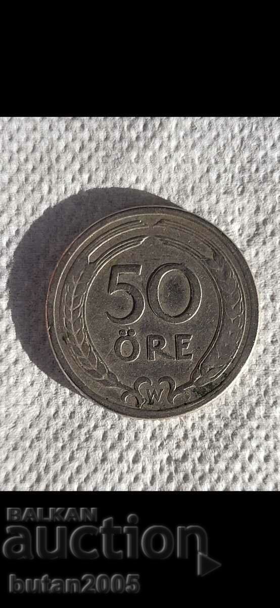 50 Ore Sweden 1921