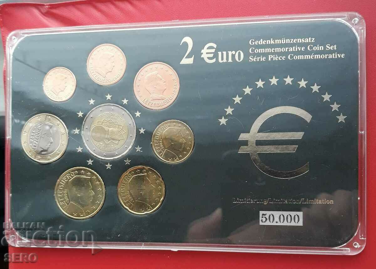 Luxemburg-SET 2002-2006 de 8 monede euro