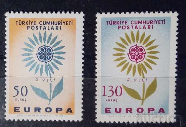 Turcia 1964 Europa CEPT Flori MNH