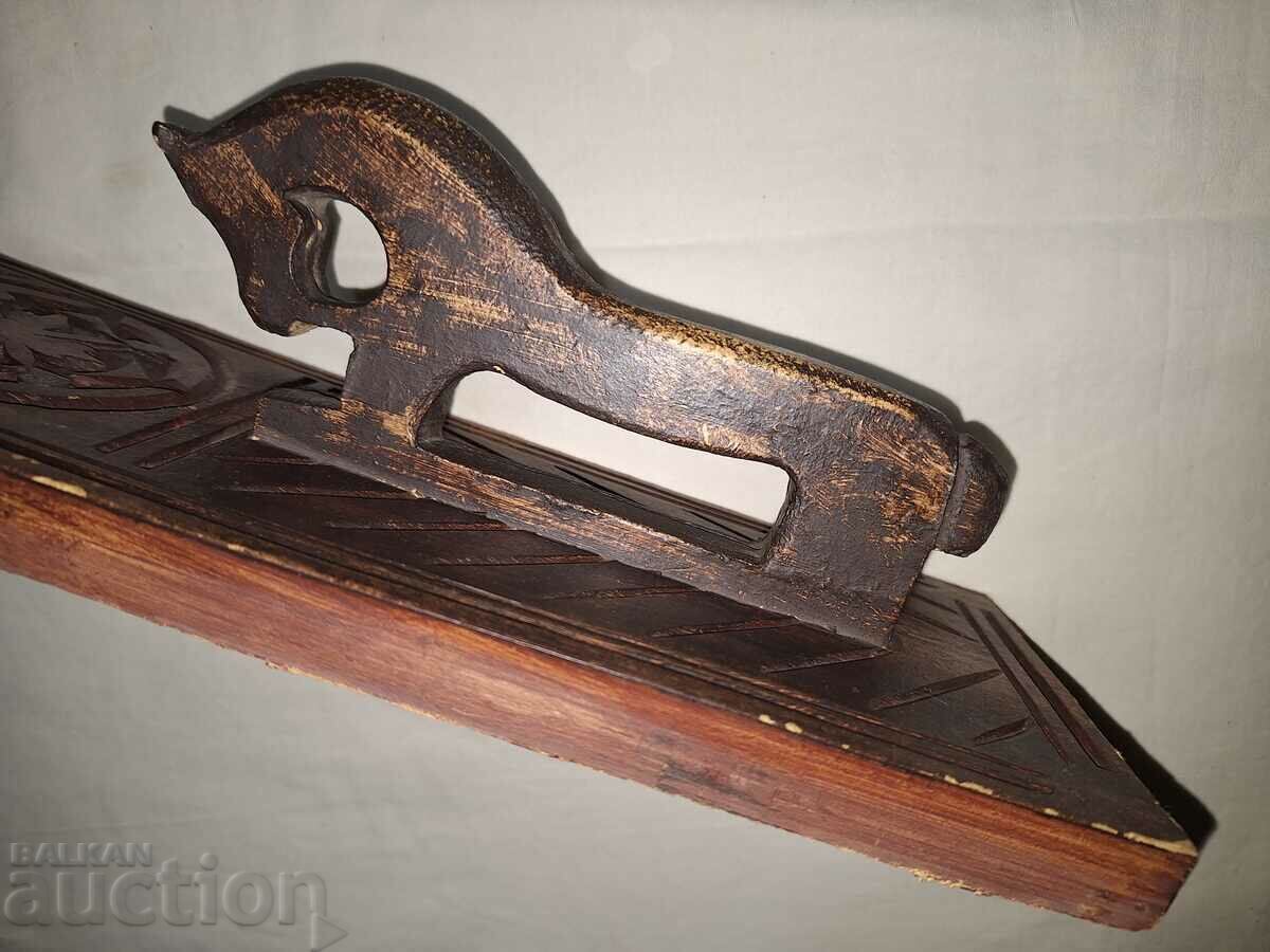 An old traditional Scandinavian appliance--an ironing board An old traditional Scandinavian appliance--an ironing board