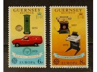 Guernsey/Guernsey 1979 Europa CEPT Cars MNH