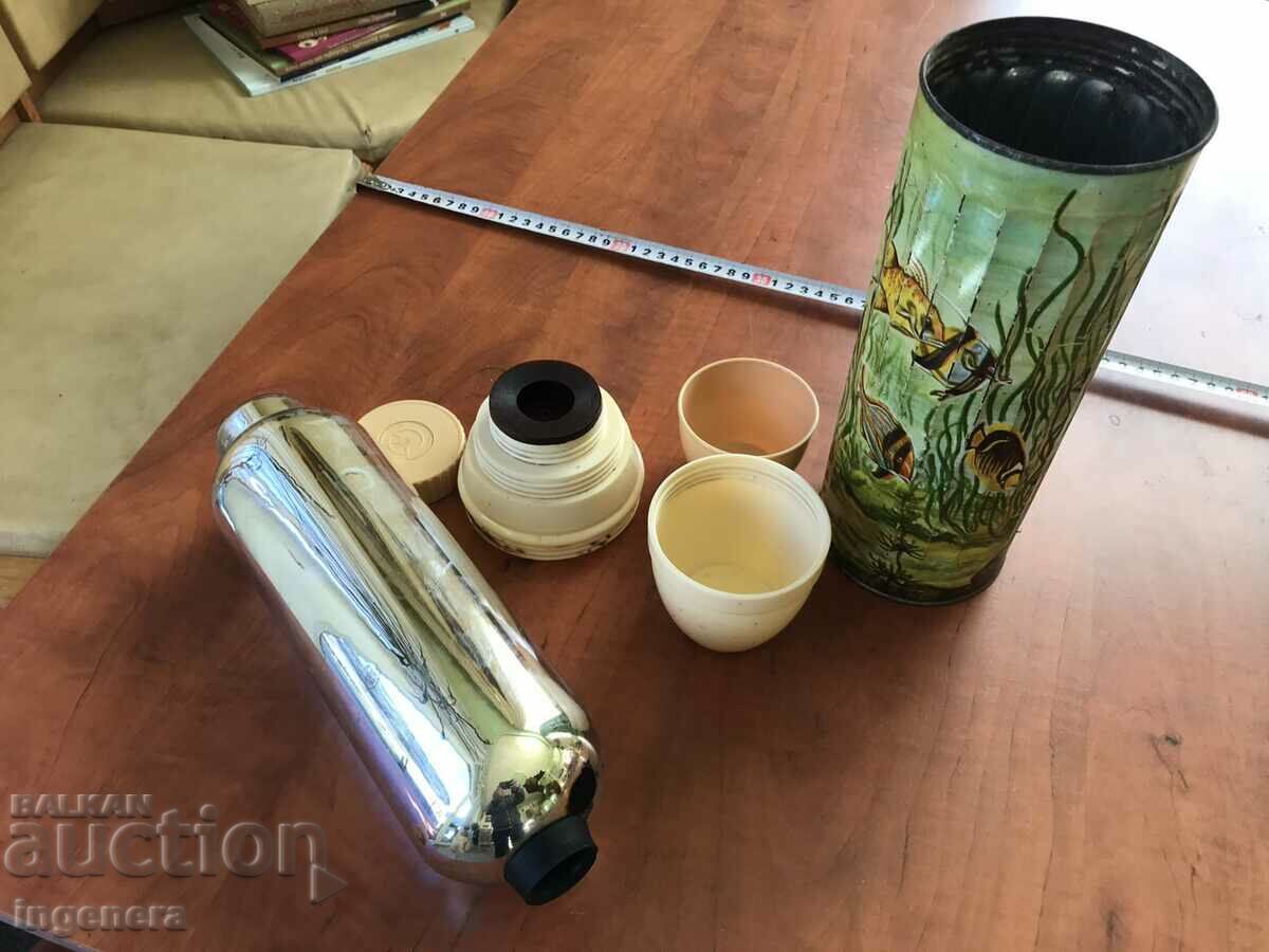 Auction THERMOS RETRO WITH METAL BODY KIT Auction THERMOS RETRO WITH METAL BODY KIT