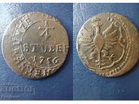 MINT ERROR-1/4 - Cologne thaler-1756.