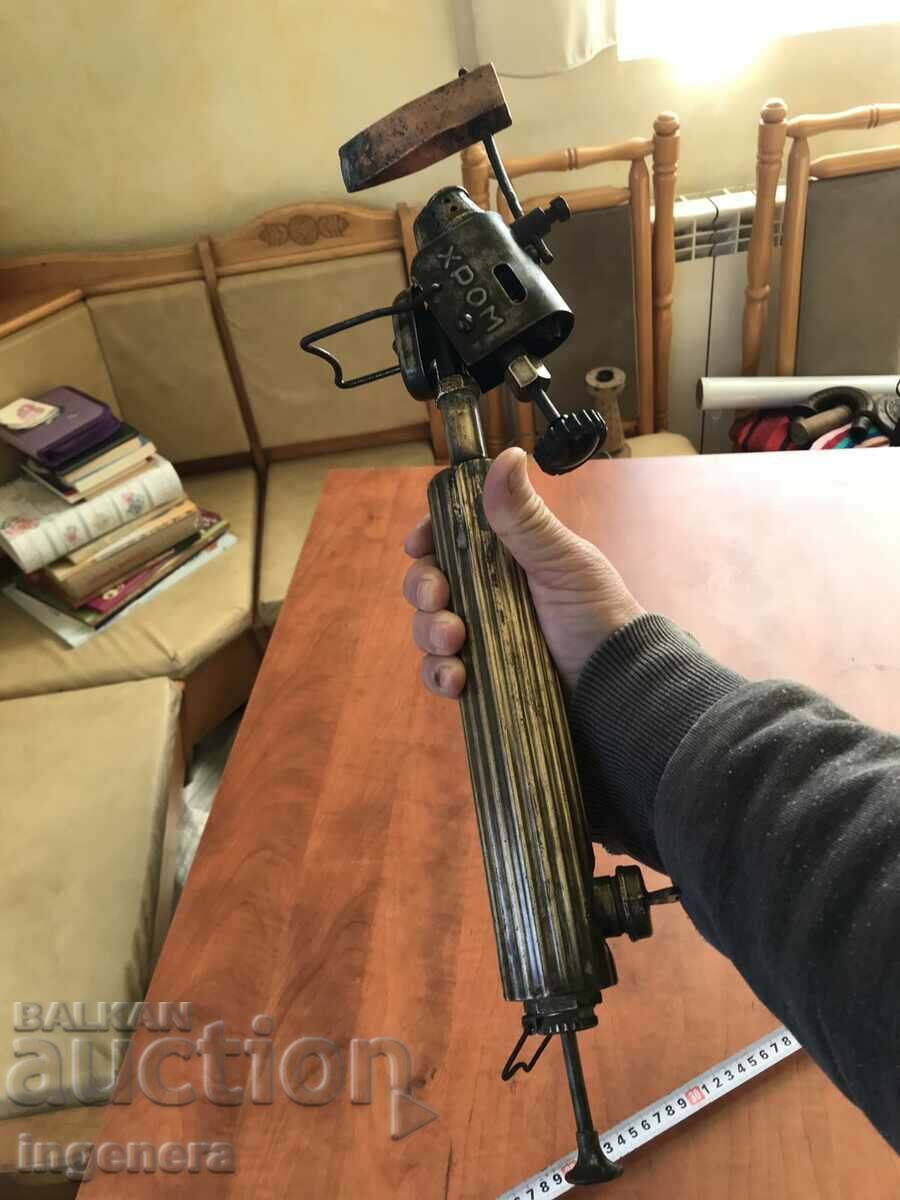 RETRO-CHROME PETROL SOLDERING IRON SILISTRA-BULGARIA - 6 RETRO-CHROME PETROL SOLDERING IRON SILISTRA-BULGARIA - 6