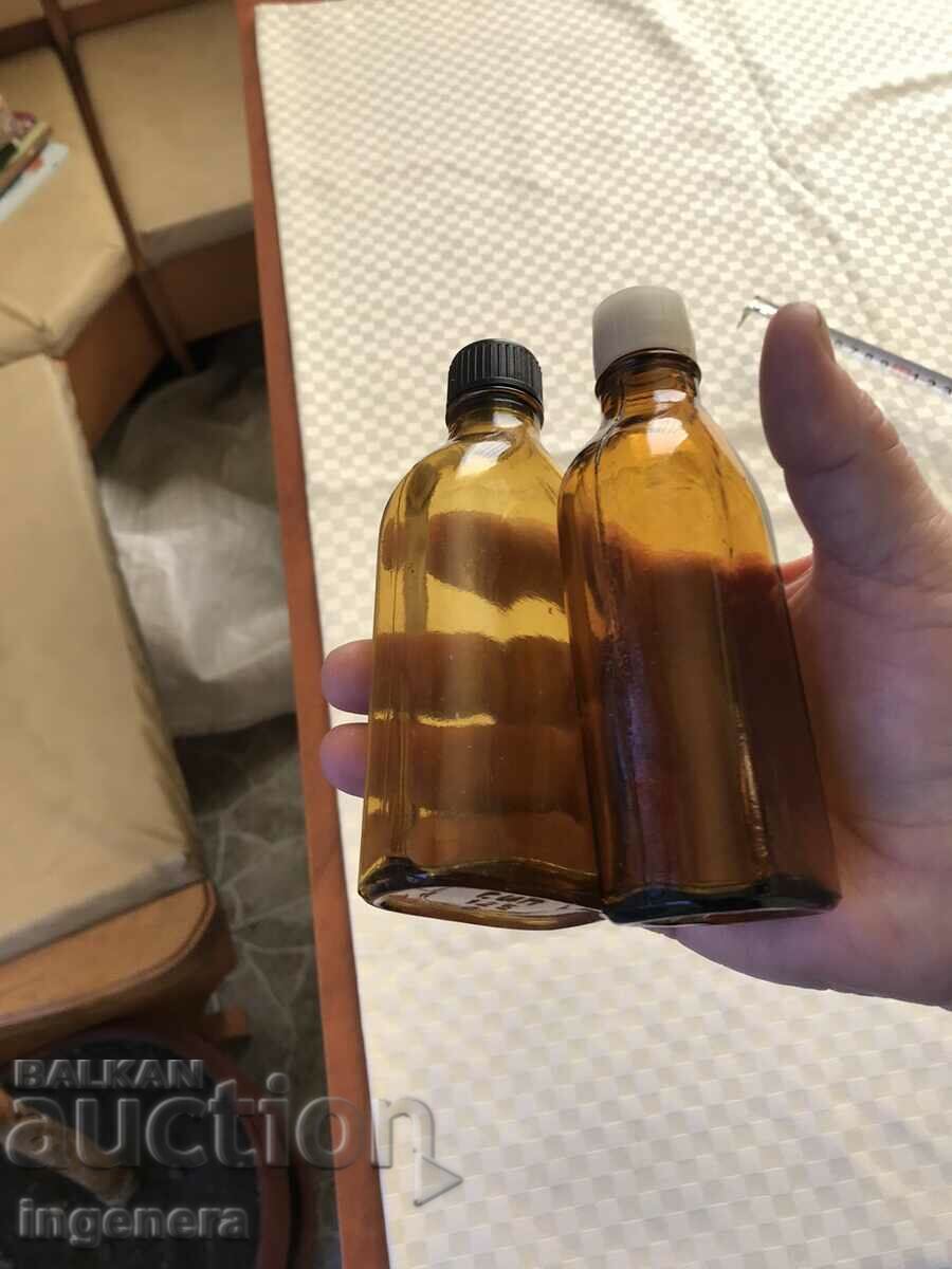 BOTTLE BOTTLE OLD PHARMACY BOTTLES-2 PCS. - 5 BOTTLE BOTTLE OLD PHARMACY BOTTLES-2 PCS. - 5