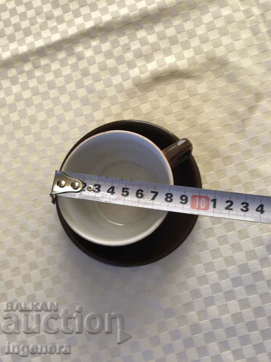 CERAMIC CUP COFFEE TEA SET with price 4.00 BGN | € 2.05 CERAMIC CUP COFFEE TEA SET with price 4.00 BGN | € 2.05