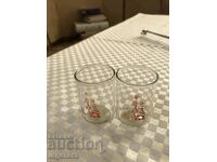 GLASS CUP FOR BRANDIA GLASS-MOSFILM RUSSIA-2 PCS.