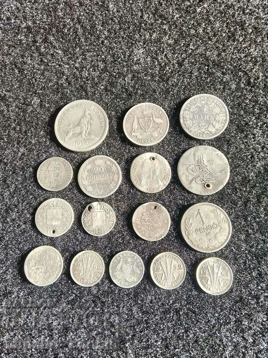 Lot of silver coins rare 5 days!