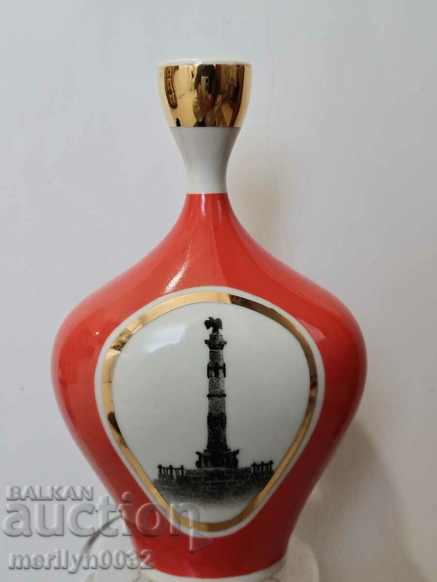 A luxury porcelain bottle, award to a Bulgarian Chekist in the USSR with price 89.00 BGN | € 45.50 A luxury porcelain bottle, award to a Bulgarian Chekist in the USSR with price 89.00 BGN | € 45.50