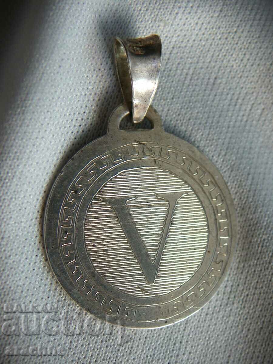 "Versace" silver locket