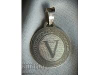 "Versace" silver locket