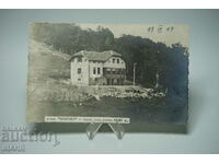 1930 Card Photo Hut Osogovo View 1640m Sea