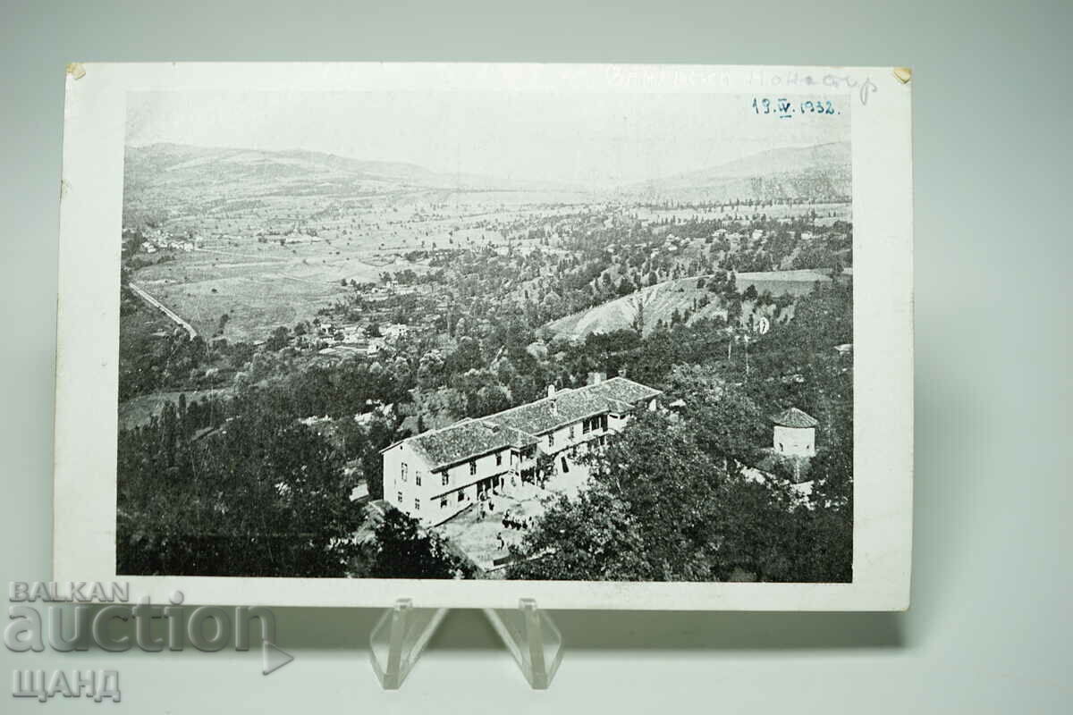 1930 Cartelă Fotografie Vedere panoramică Mănăstirea Zemensky