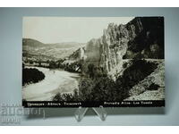 1930 Card Photo Aytos-Provadia Road Tunnels View row