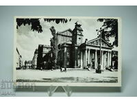 1930 Card Photo Sofia National Theater View