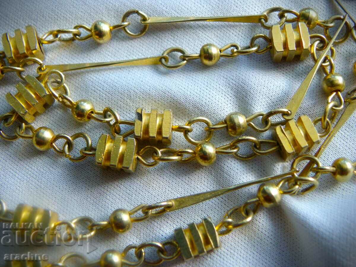 Доставка на Сребърно позлатено колие Доставка на Сребърно позлатено колие