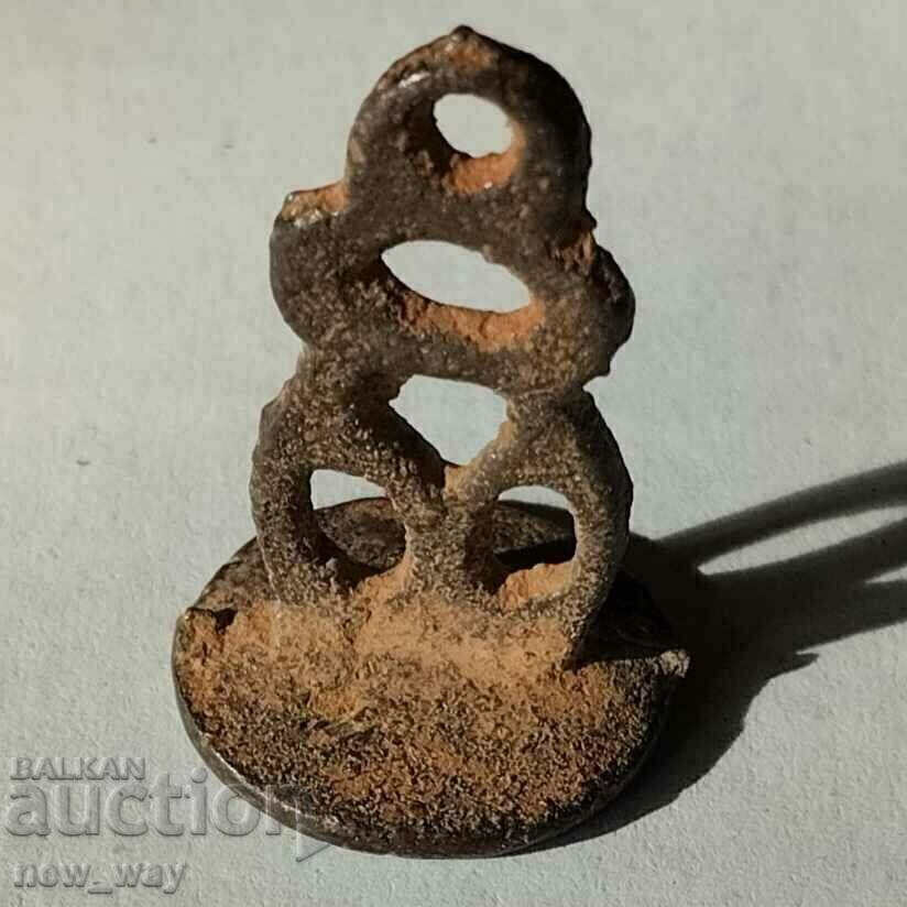 Livrarea Vechi sigiliu otoman din bronz Livrarea Vechi sigiliu otoman din bronz