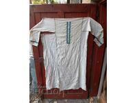 Authentic long fringe shirt with embroidery. Costumes