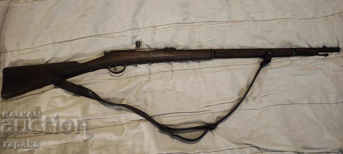 Berdana dragoon rifle. B 2. Berdan carbine, revolver,