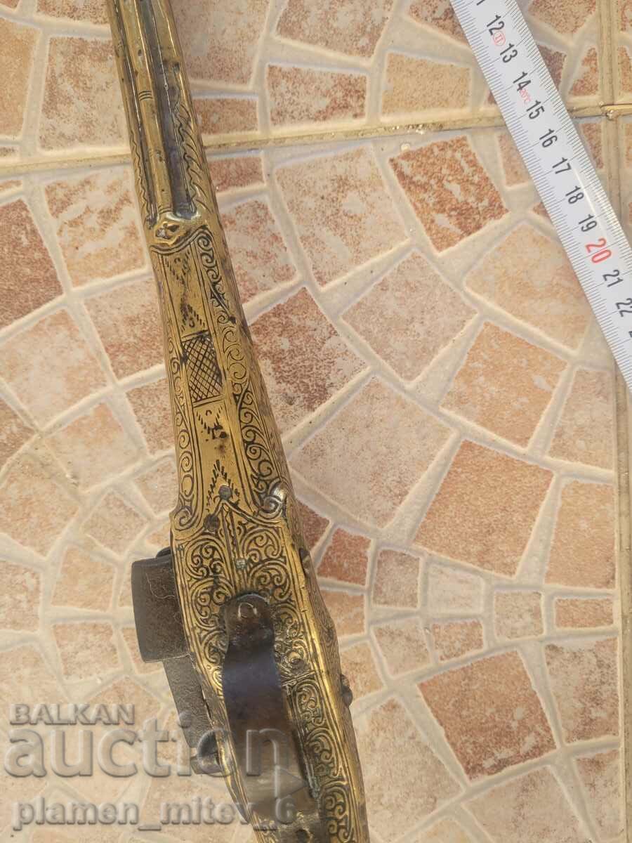 Доставка на Арнаутски пистолет, пищов, кремъклия, евзалия