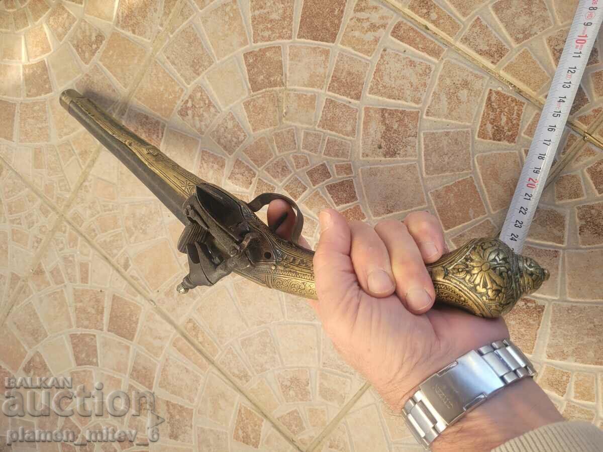 Arnaut pistol, pishtov, flint, euzalia - 7