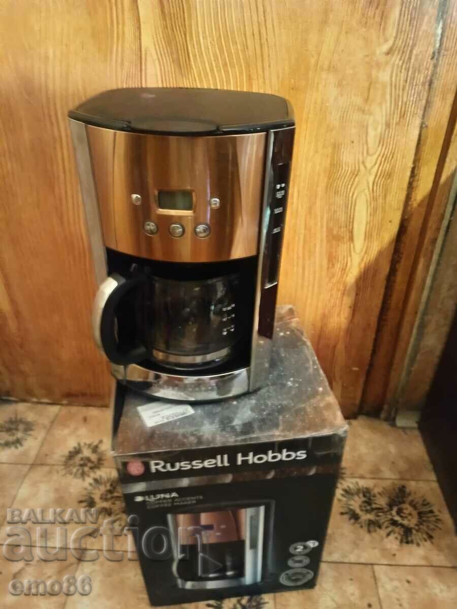 Russell Hobbs coffee machine from 0.01 st. B.Z.C.