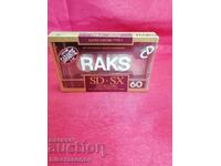 New audio cassette RAKS SD-SX 60 TYPE II