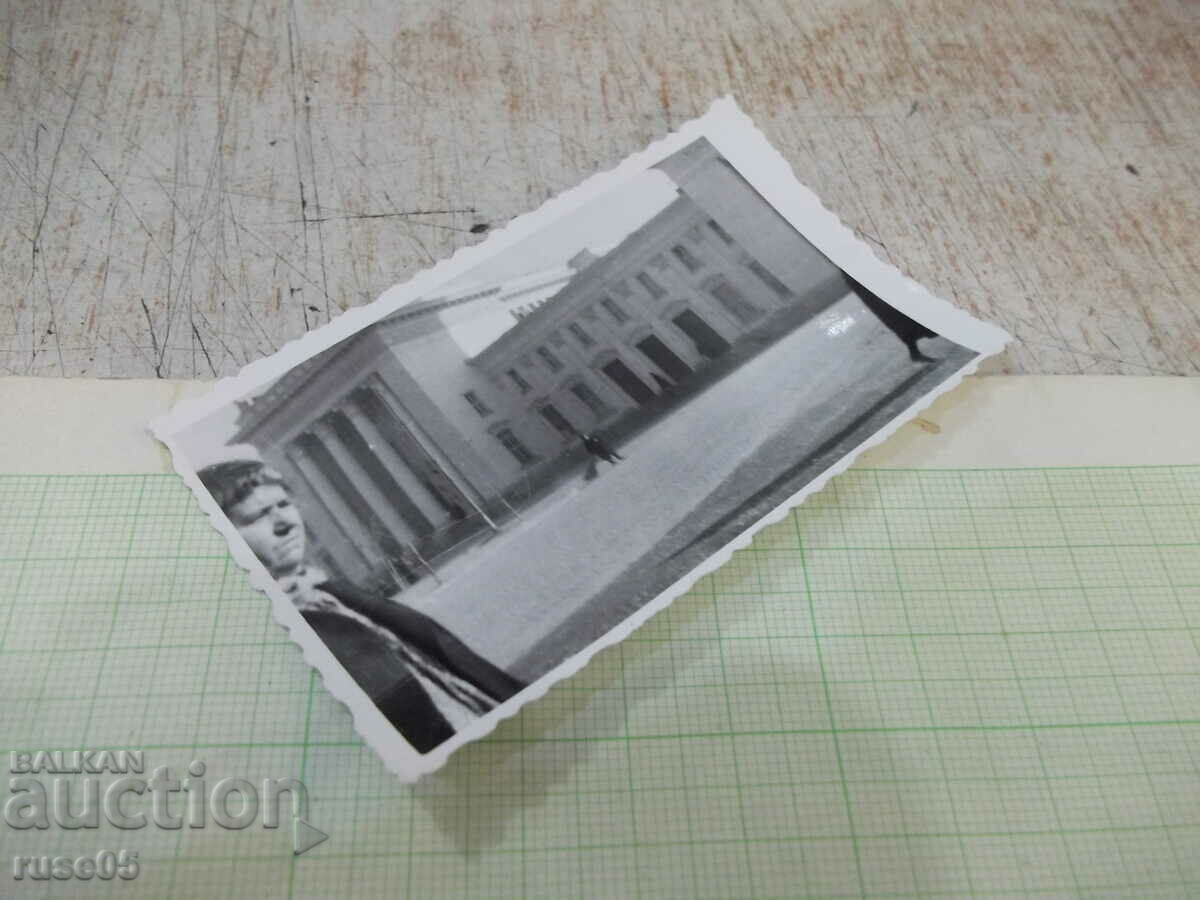 Auction Old photo in front of the central railway station - Ruse Auction Old photo in front of the central railway station - Ruse