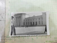 Old photo in front of the central railway station - Ruse