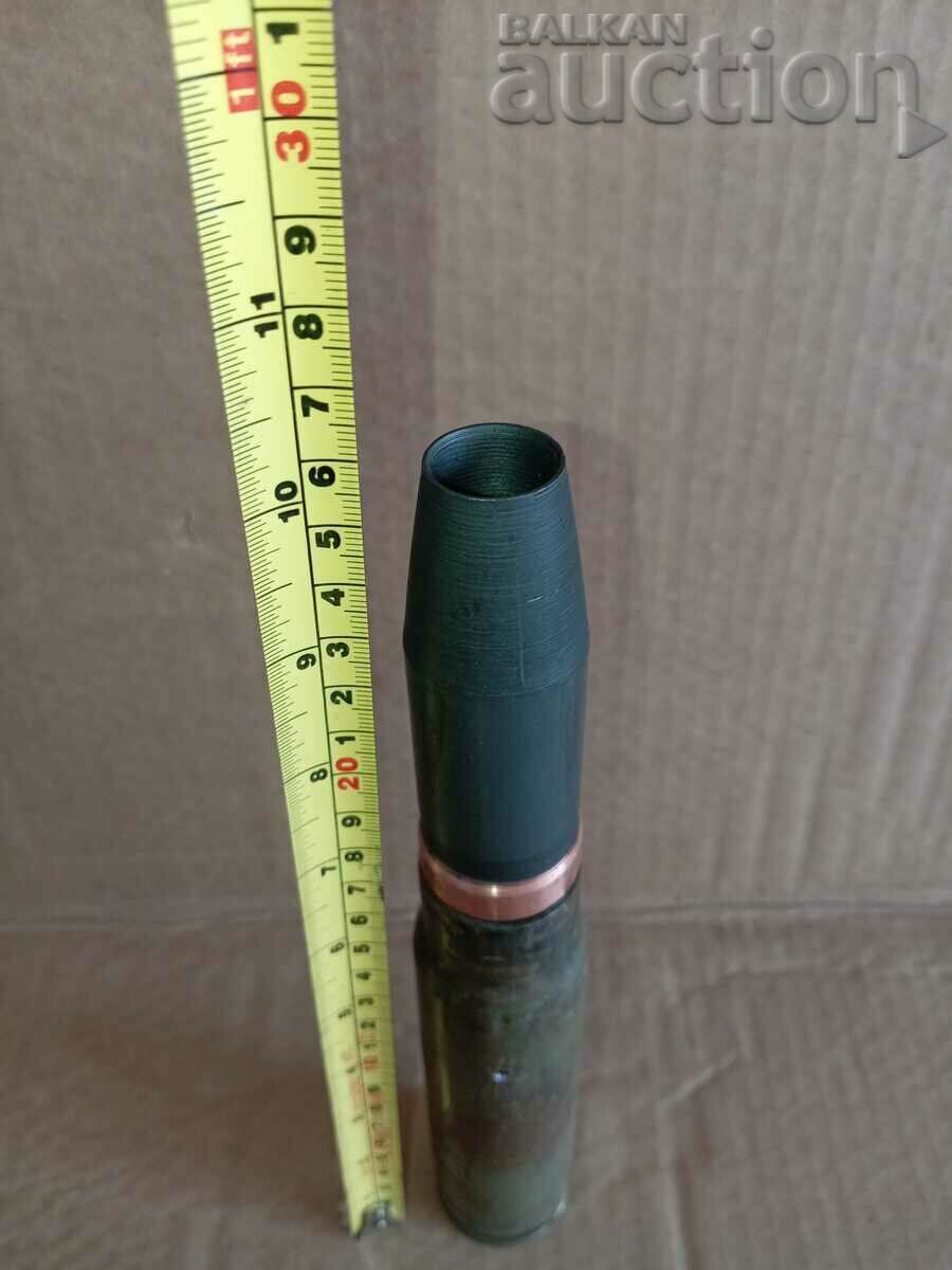 Delivery of old big huge training cartridge shell bomb Delivery of old big huge training cartridge shell bomb