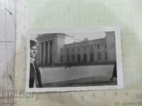 Old photo in front of the central railway station - Ruse - 1