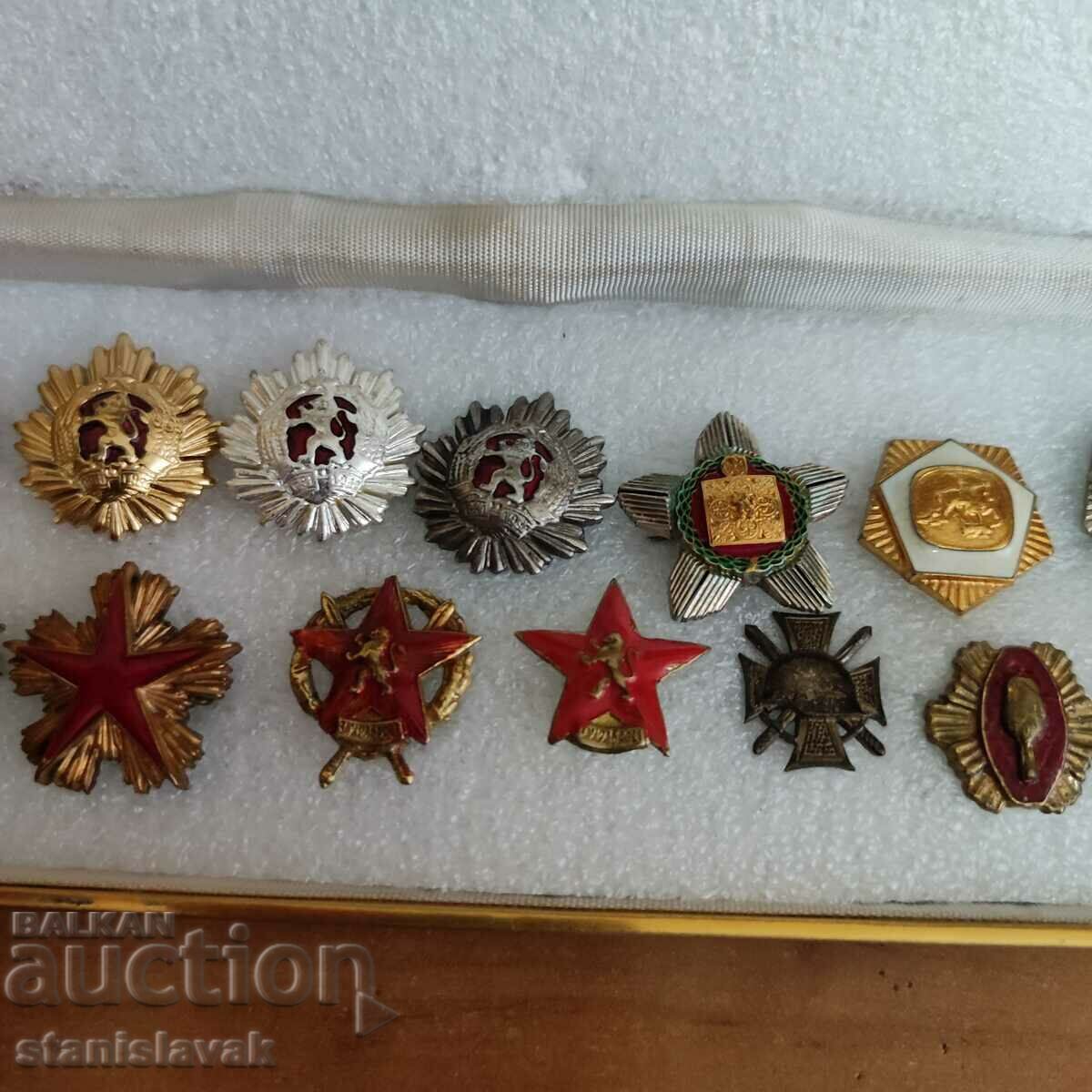 Miniatures of socialist orders with price 1600.00 BGN | € 818.07 Miniatures of socialist orders with price 1600.00 BGN | € 818.07