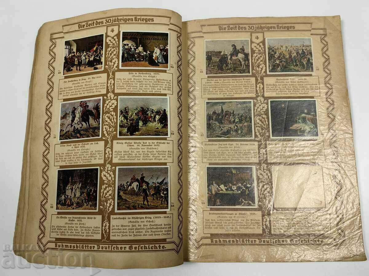 Auction GERMAN HISTORY CIGARETTE CARDS WWII Auction GERMAN HISTORY CIGARETTE CARDS WWII
