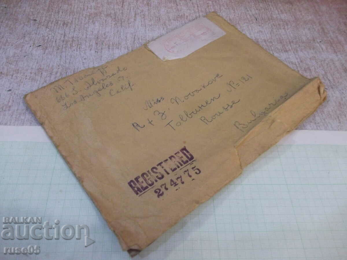Auction Postal envelope traveled Auction Postal envelope traveled
