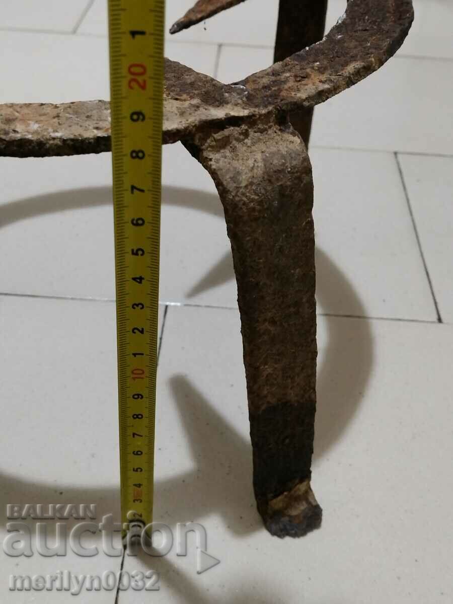 Antique wrought iron stove, hearth, grill, wrought iron fire pit - 5 Antique wrought iron stove, hearth, grill, wrought iron fire pit - 5