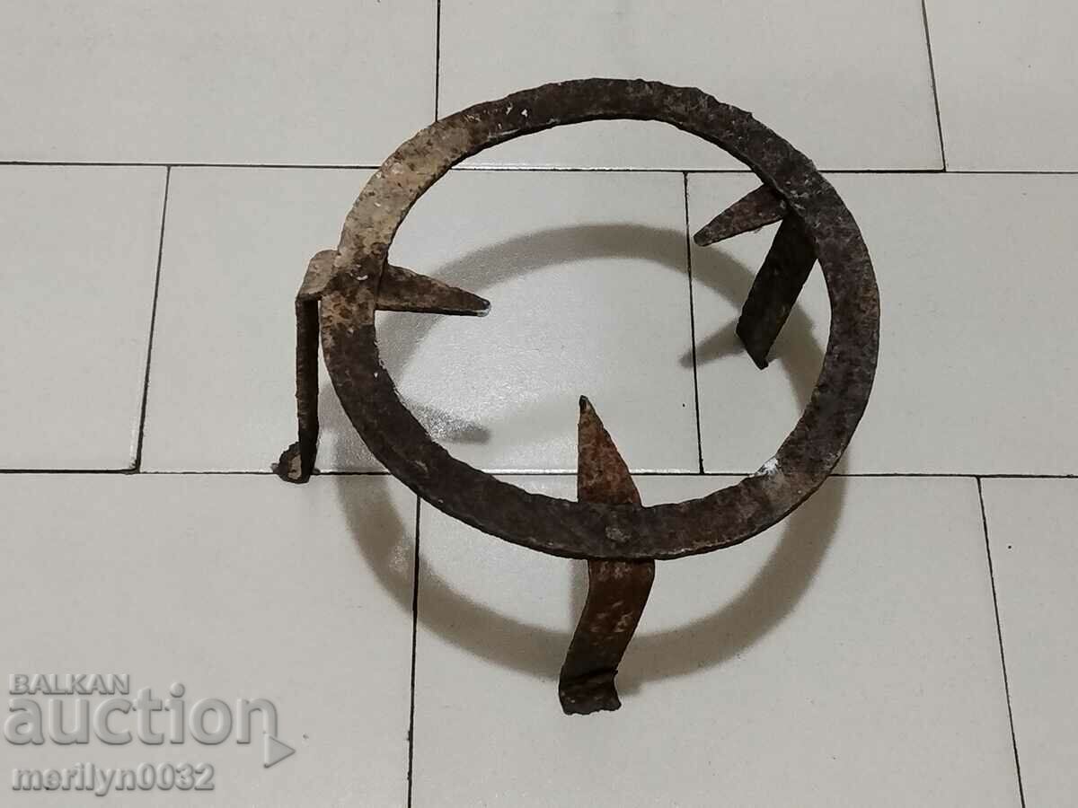 Antique wrought iron stove, hearth, grill, wrought iron fire pit - 6 Antique wrought iron stove, hearth, grill, wrought iron fire pit - 6