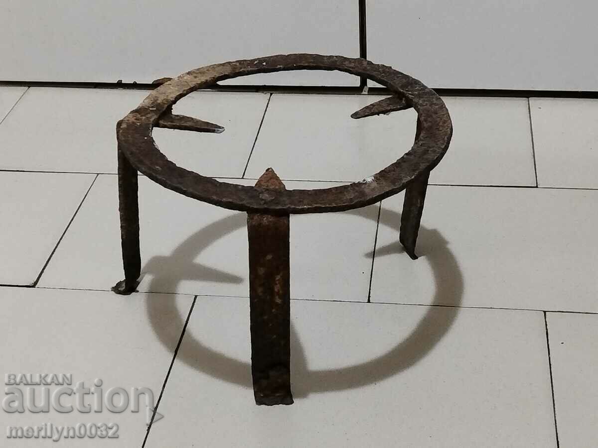 Antique wrought iron stove, hearth, grill, wrought iron fire pit - 7 Antique wrought iron stove, hearth, grill, wrought iron fire pit - 7