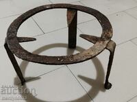 Antique wrought iron stove, hearth, grill, wrought iron fire pit