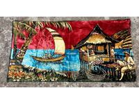 . COVOR VECHI PERNE DECOR PERETE